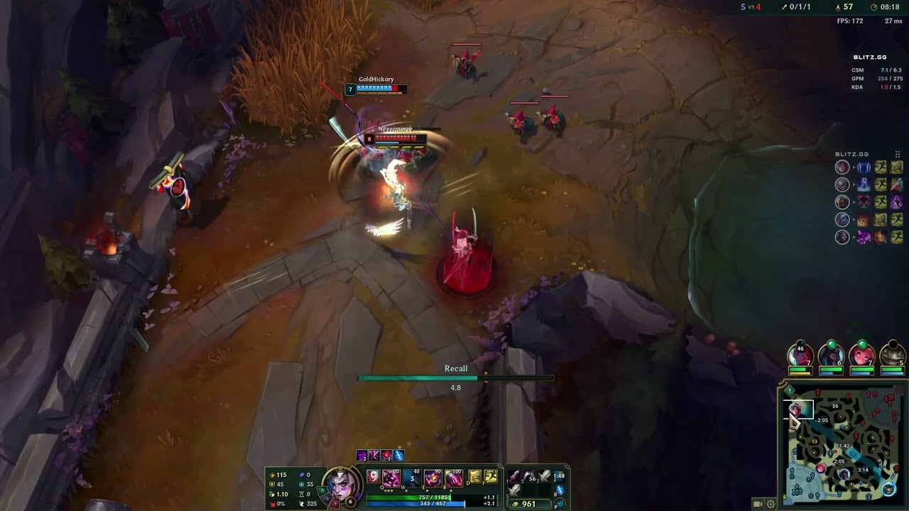 Jinx TK vs Trist Leblanc [Placement 5 - E1 10lp]