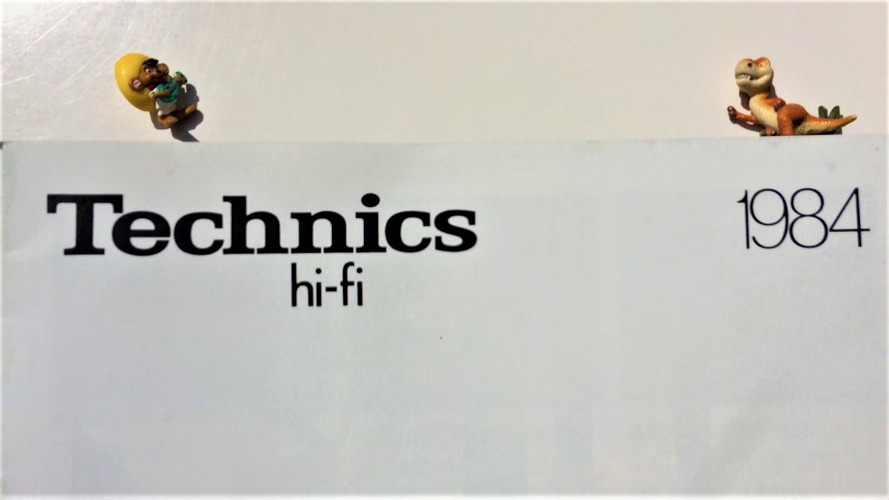Technics catalog 1984 Extended