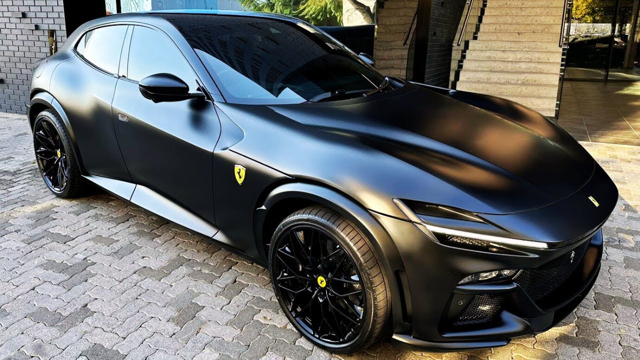 Ferrari Purosangue 2024 de lujo – Detalles del sonido, interior y exterior