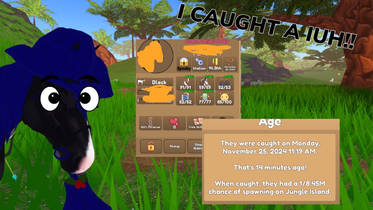 MY FIRST SELF CAUGHT IUH!!!