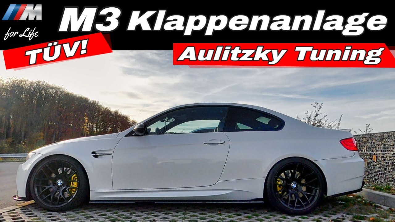 BMW E92 M3 V8 Coupé | Nagelneue TÜV Klappenabgasanlage von Aulitzky Tuning