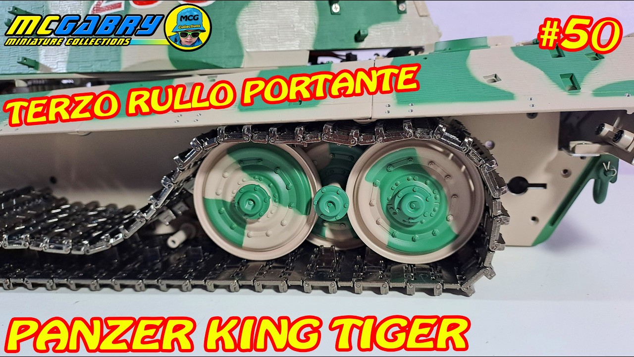 KING TIGER HACHETTE N.50 TERZO RULLO PORTANTE - UNBOXING EDICOLA