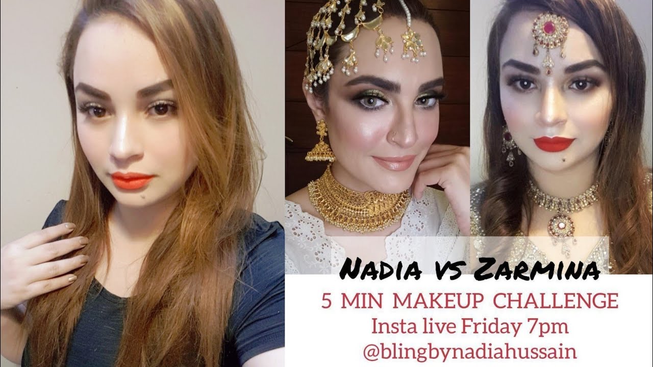 5 minutes makeup challenge with Nadiya Hussain