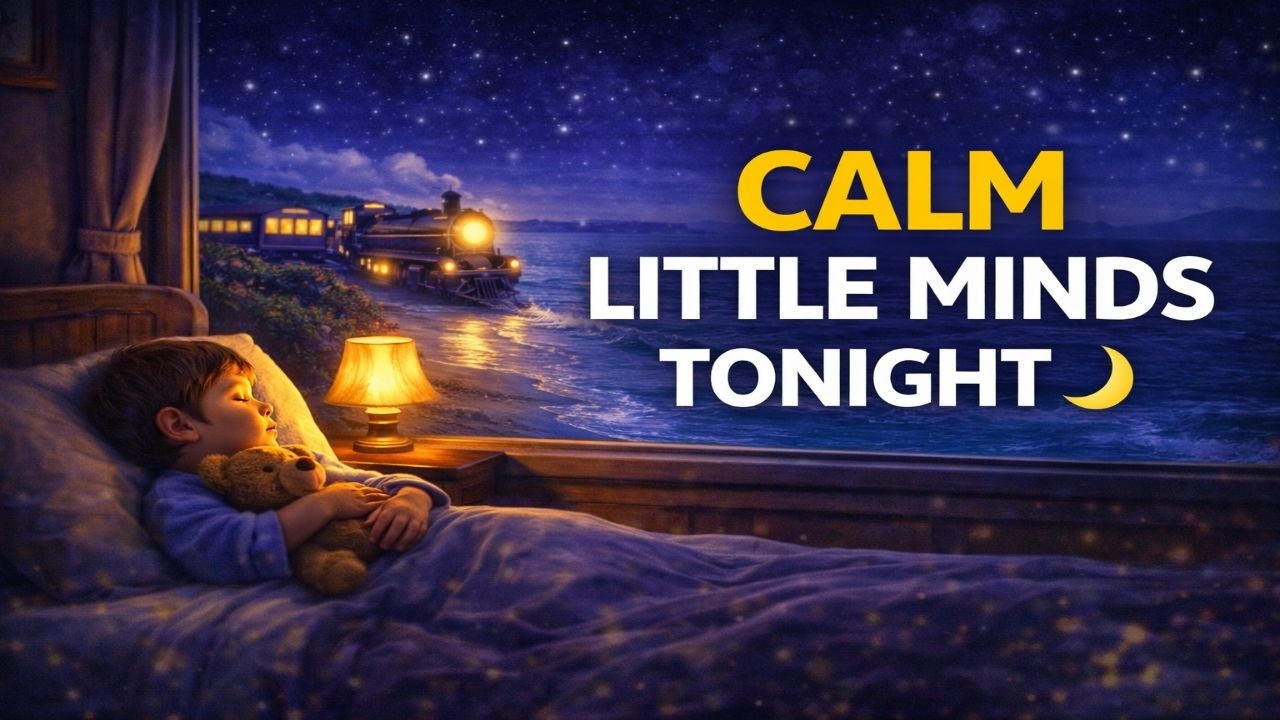 The Night Train That Comes When I’m Ready to Sleep 🌙 | Gentle Bedtime Story for Kids