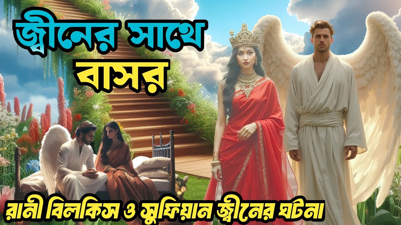 জিনের সাথে বাসর। রানী বিলকিস কেনো জ্বীনটাকে বিয়ে করে। জিনের গল্প। jiner golpo @Kalorat24 