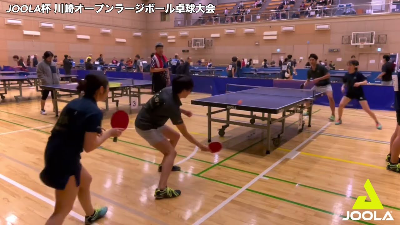 《JOOLA杯》吉良けんしろうペア vs 酒井しょうやペア【卓球／ラージボール】