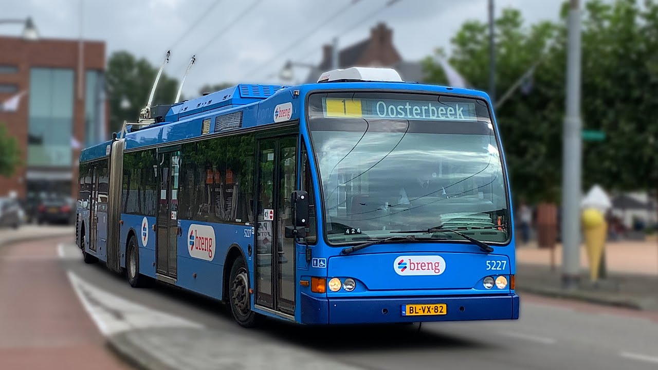 Berkhof Trolleybussen in Arnhem (Berkhof Premier AT 18, Trolleybus, Breng) | Stadsbus