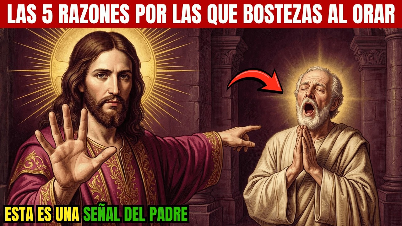 Jesús Reveló Las 5 Razones Ocultas Por Las Que Bostezas Al Orar - El Padre Te Está Advirtiendo