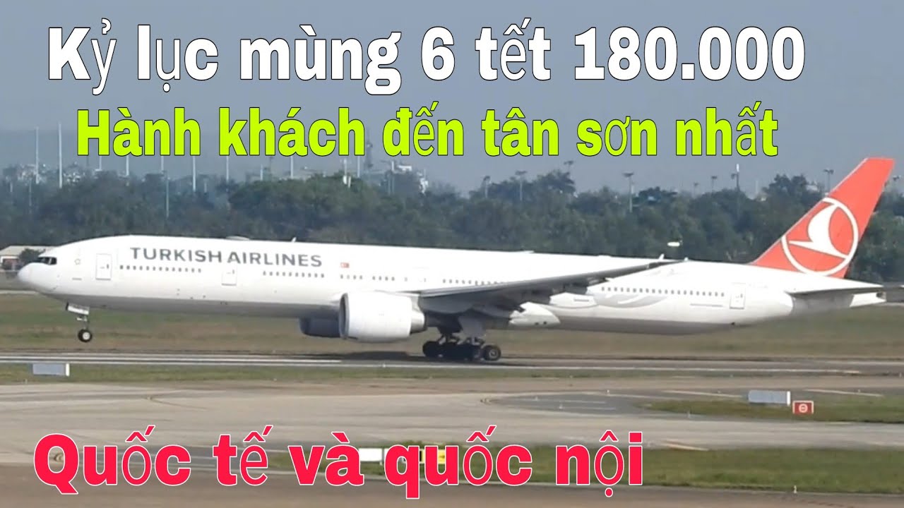 Kỷ Lục Lịch Sử Mùng 6 Tết 2026 Hơn 180.000 Khách Đến TP.HCM Quốc tế Và Quốc Nội Tại SB Tân Sơn Nhất