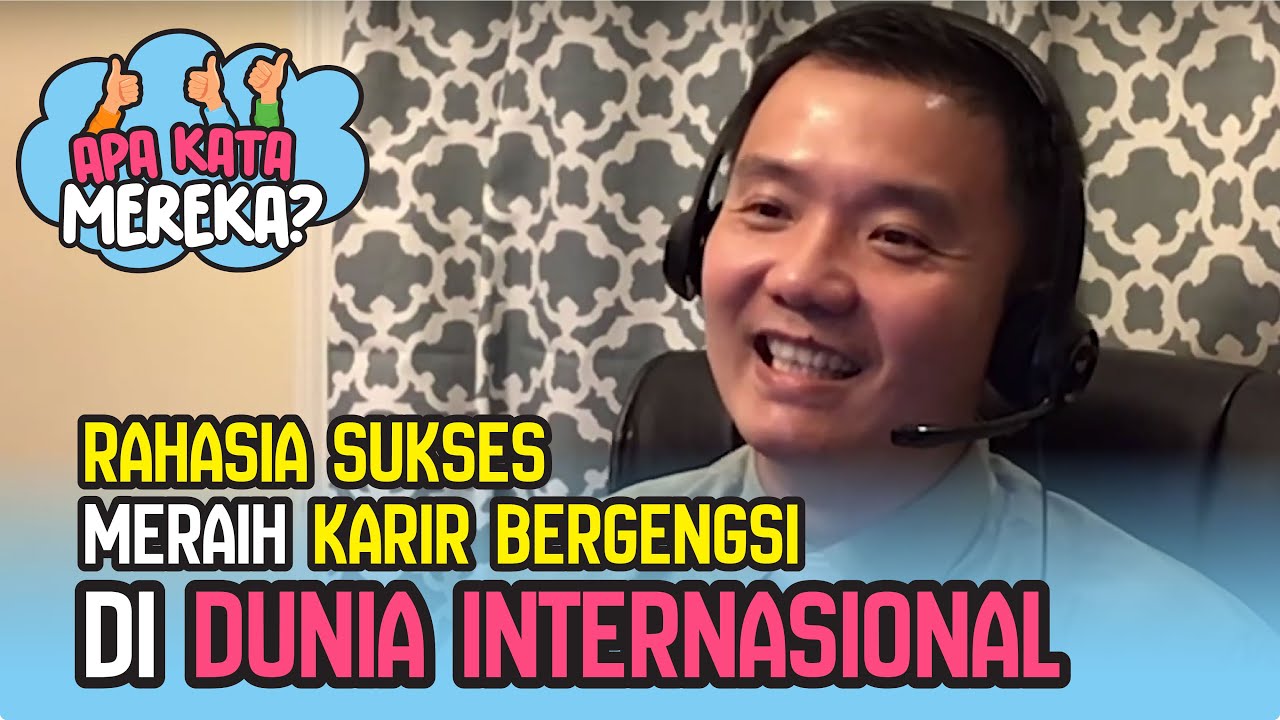 Completer Pertama Kumon Indonesia - Rahasia Sukses Meraih Karir Bergengsi di Dunia Internasional