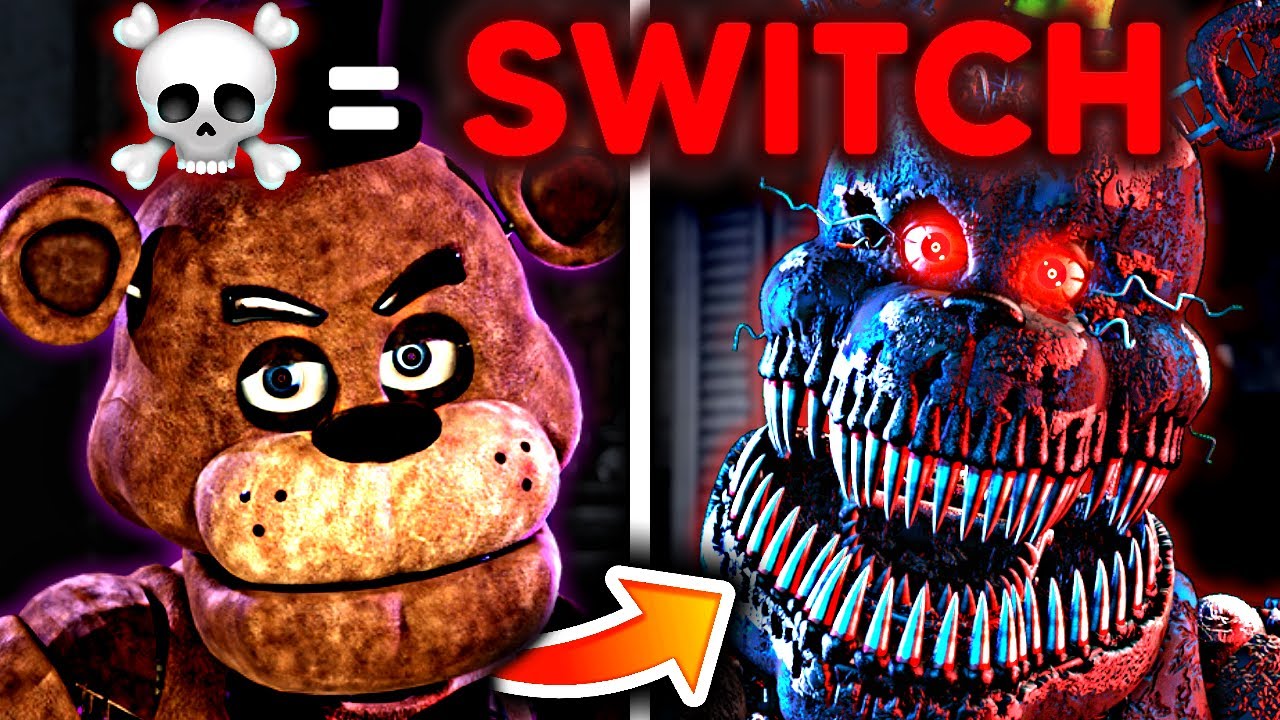 FNAF, aber wenn ich sterbe WECHSELT das Game...