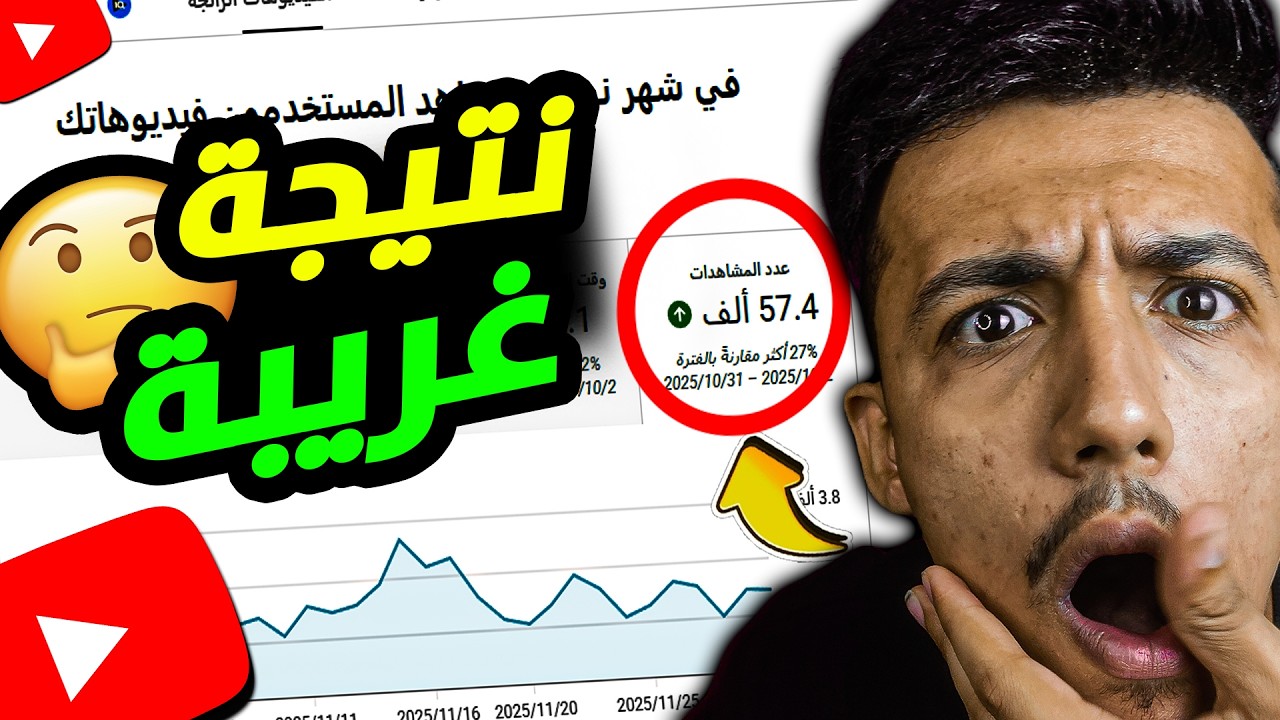 إحصائيات شهر 11 صدمتني… أرقام عمري ما توقعت أوصل لها! 📈