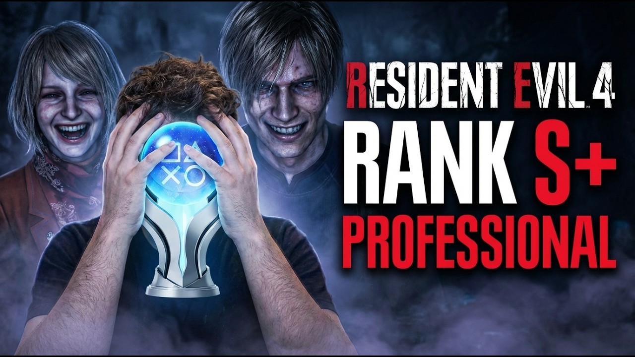 NÃO VOU TILTAR! S+ PROFISSIONAL HOJE? RE4 REMAKE