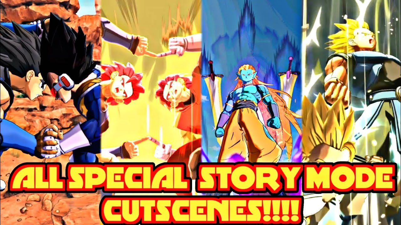 ALL SPECIAL STORY MODE CUTSCENES!!! 🔥 IN DRAGON BALL LEGENDS 