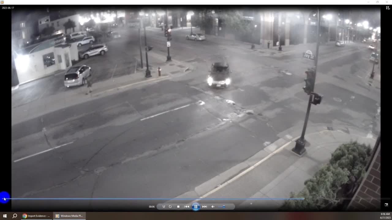 Video of downtown La Crosse Drive-by shooting