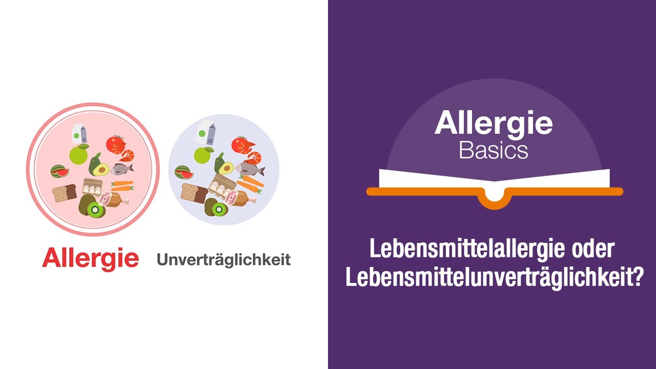 Lebensmittelallergie oder Unvertr&auml;glichkeit?