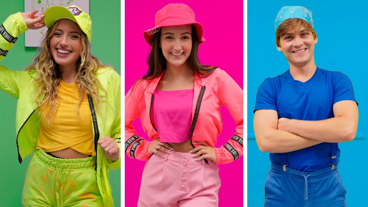 USANDO APENAS 1 COR DE ROUPA POR 24 HORAS NA ROXTEEN !!!