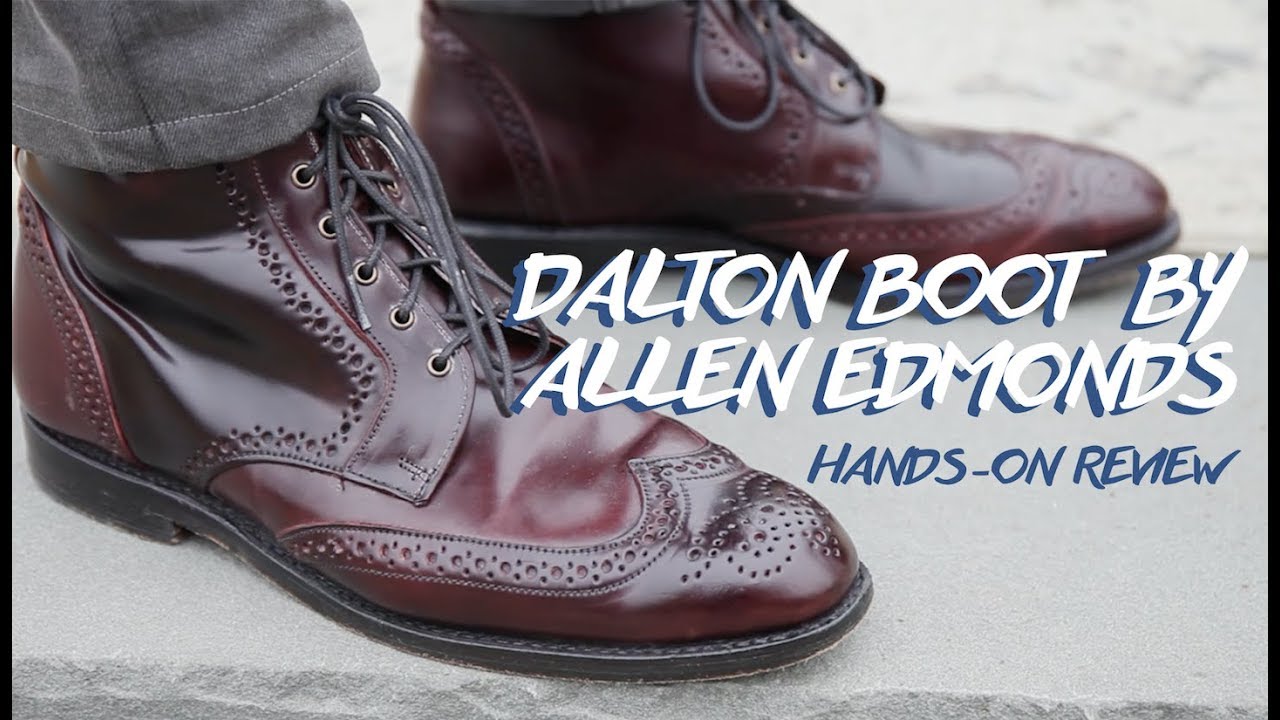 Allen Edmonds Dalton Boot in Shell Cordovan Review | OFF TOPIC