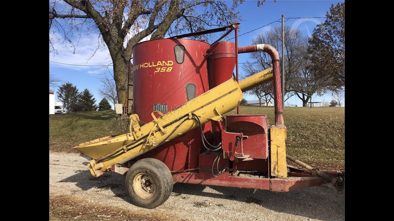 Fixing the New Holland 358 Feed mill!