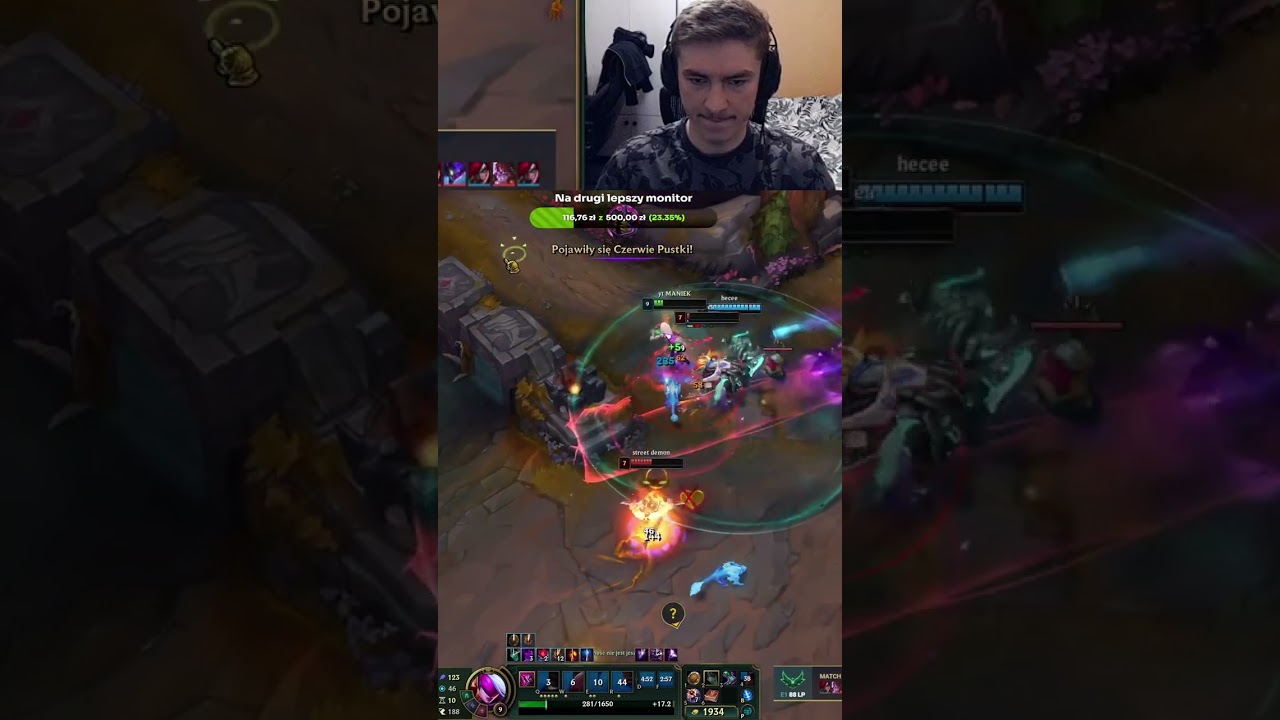 Kata omg 3x najs | #smaniek on #Twitch #kata #3x #3xkills #katarinaotp #nice