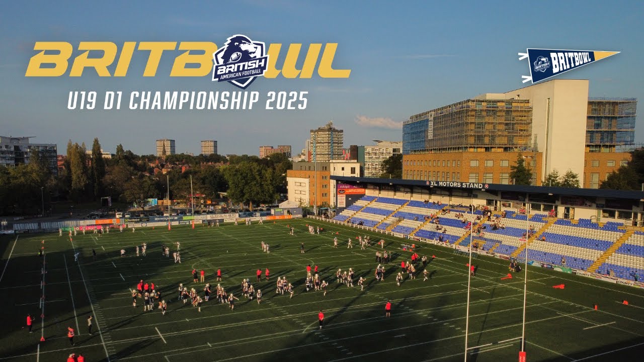 Britbowl | U19 Championship | Edinburgh Napier Knights vs. London Blitz | British American Football