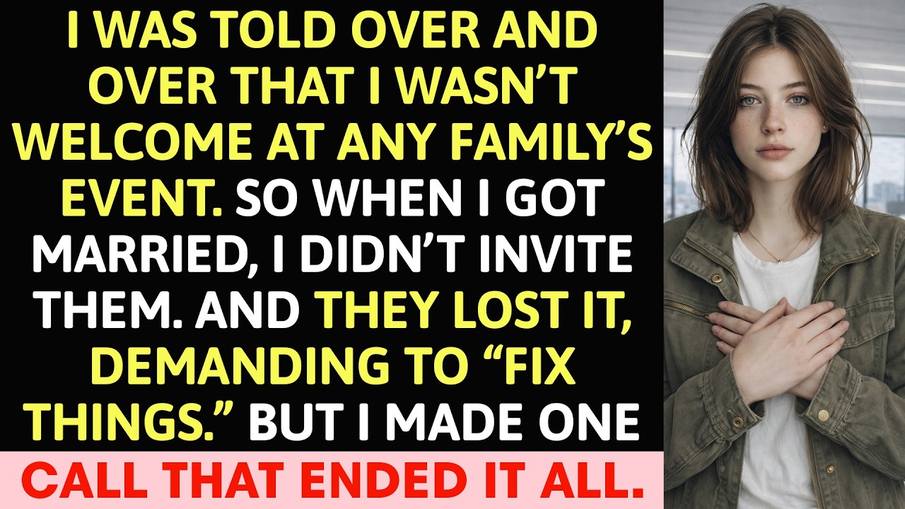 I Was Told Over And Over That I Wasn’t Welcome At Any Family’s Event. So When…
