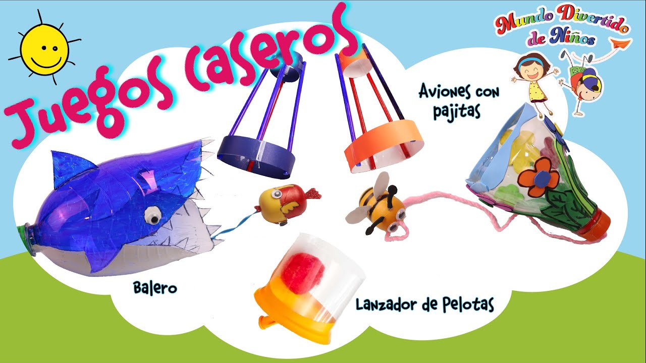 Juguetes Caseros Fáciles (Manualidades para Niños)