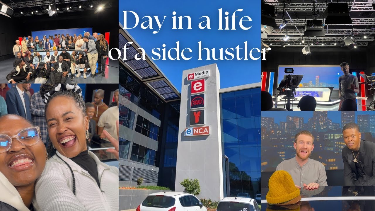 Vlog | Let’s go to the Dan Corder show @eNCA ft Nasty C,classes and grocery unboxing 