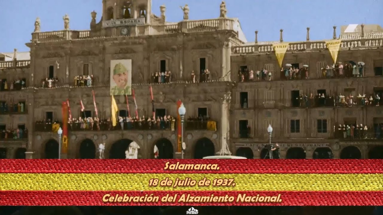 1937 07 18 Salamanca  Celebración del 18 de julio