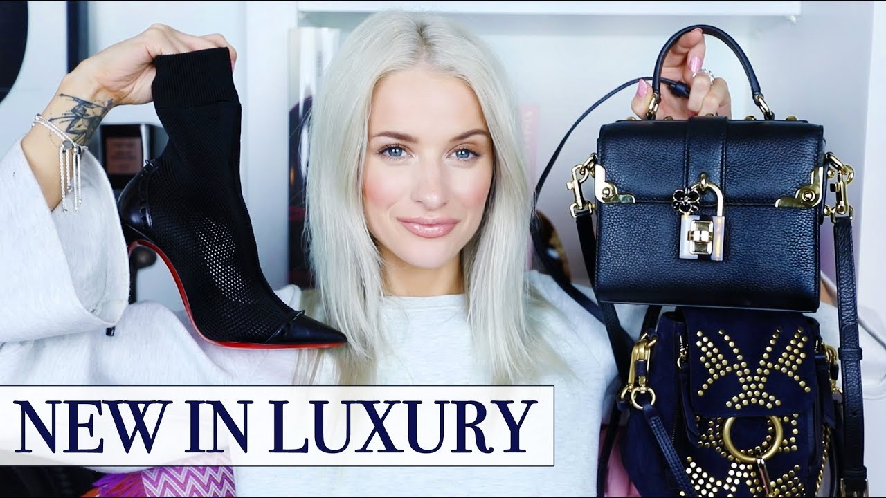 NEW LUXURY CLOTHING AND ACCESSORIES FOR FALL | DOLCE AND GABBANA, CHLOE, BURBERRY, LOUBOUTIN