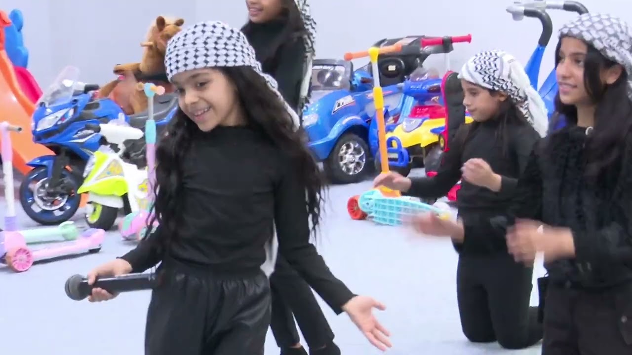 نشيد اعامل اصحابي للنجمة جمان دهل مع الاستعراض لاول مرة