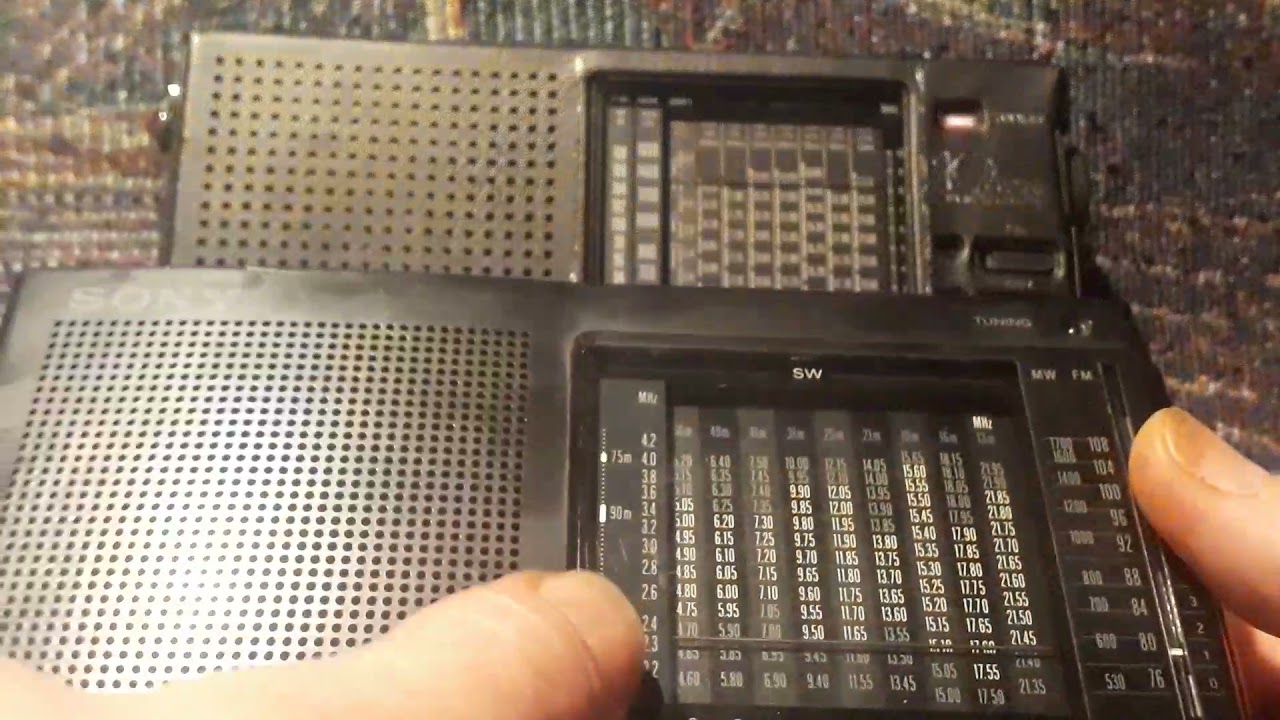 National RF-B50 обзор и сравнение с Sony ICF-7601