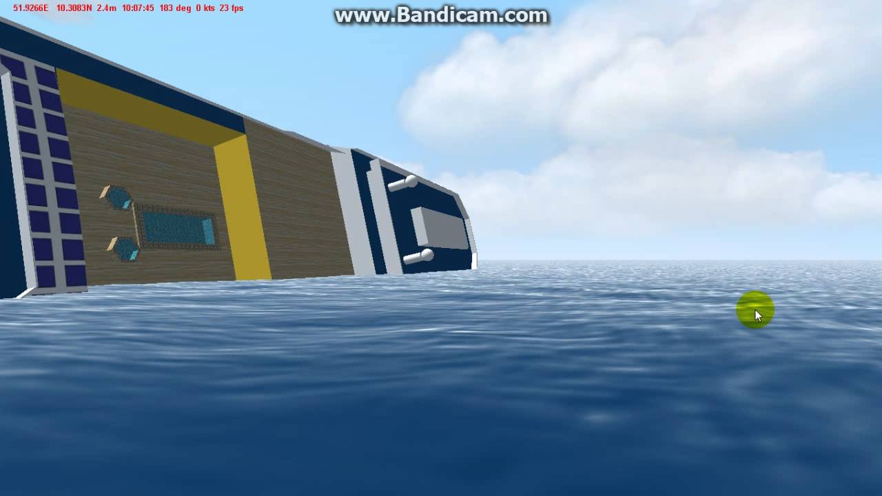 sinking of the costa concordia