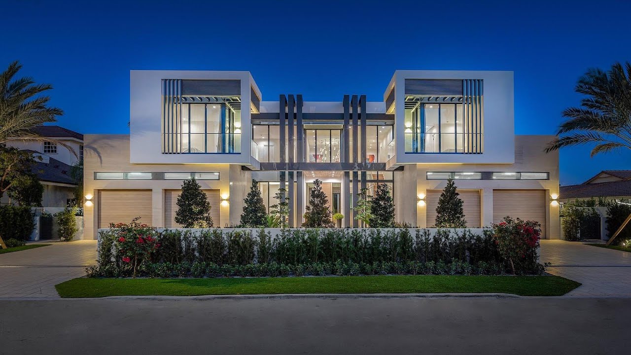 JUST LISTED $45M, This 2023 Newly Built Mansion in Boca Raton sets new level of Modern Luxury