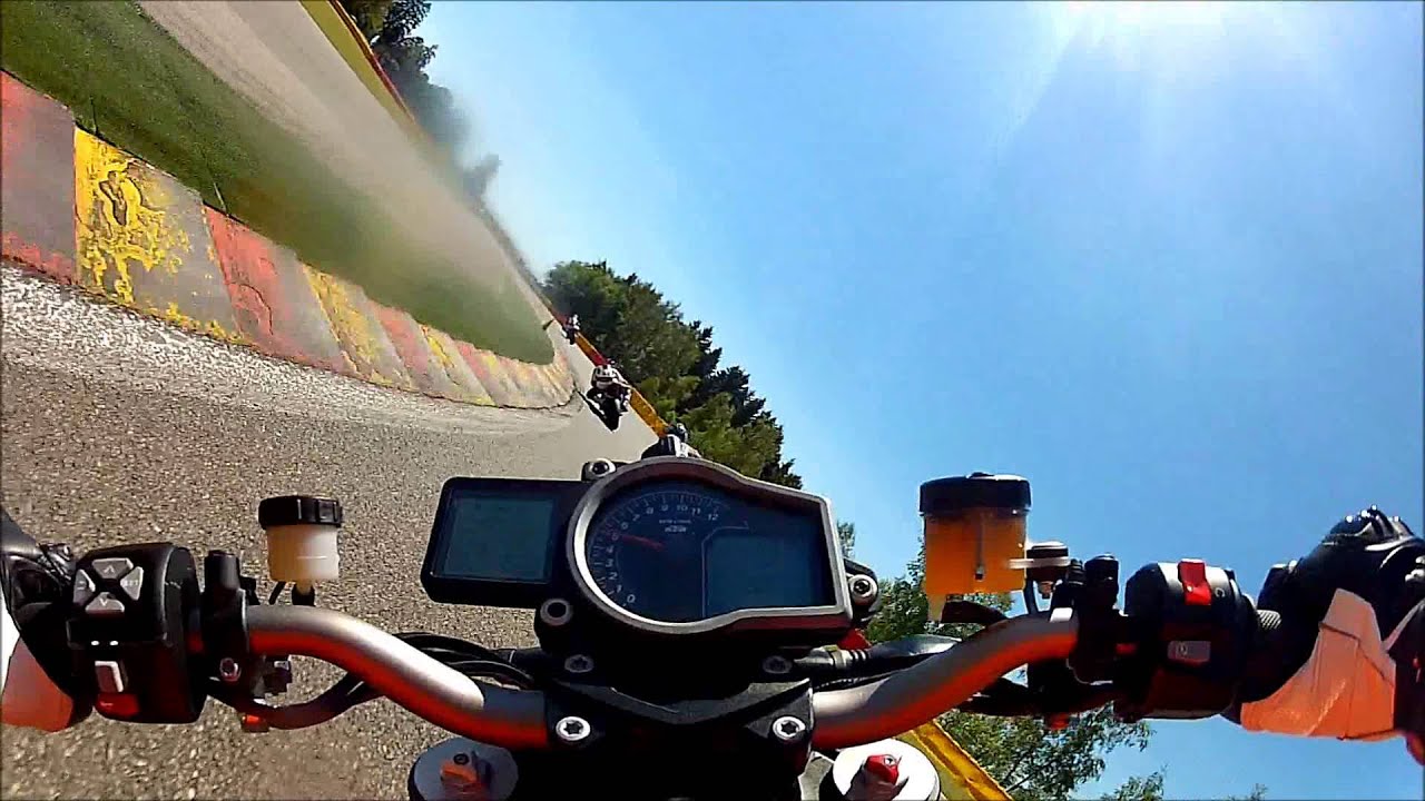 KTM Superduke 1290 track Francorchamps