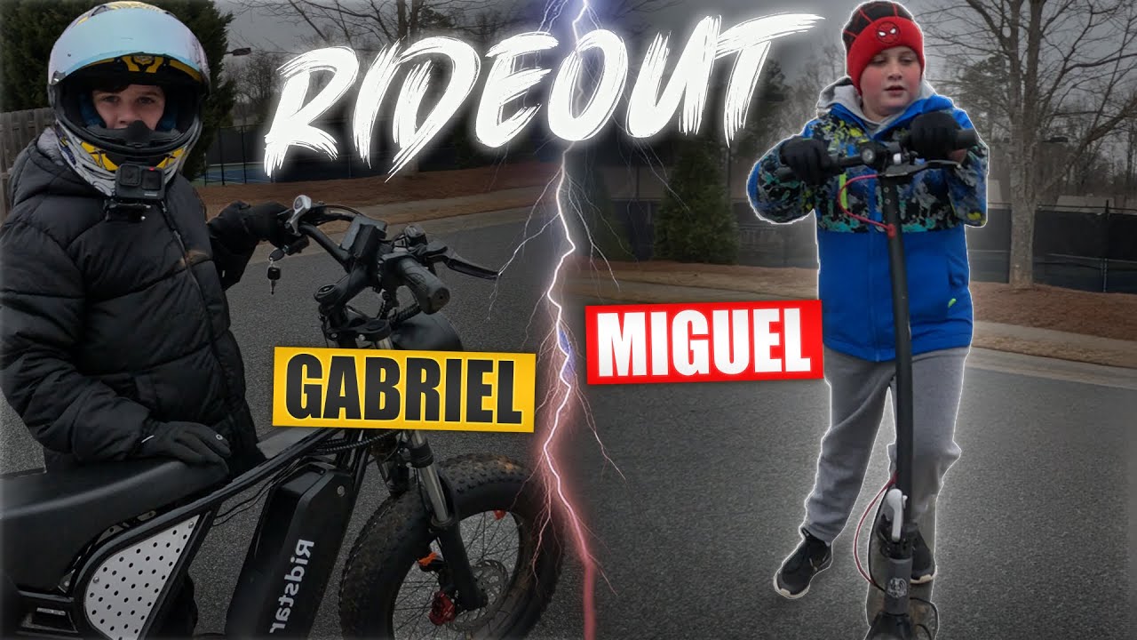 RIDSTAR Q20 and LEOOUT SX10 Rideout With Miguel & Gabriel