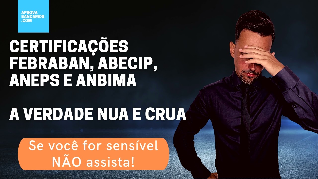 Certifica&ccedil;&otilde;es FEBRABAN, ABECIP, ANBIMA, ANEPS: A verdade nua e crua - Banc&aacute;rios e correspondentes
