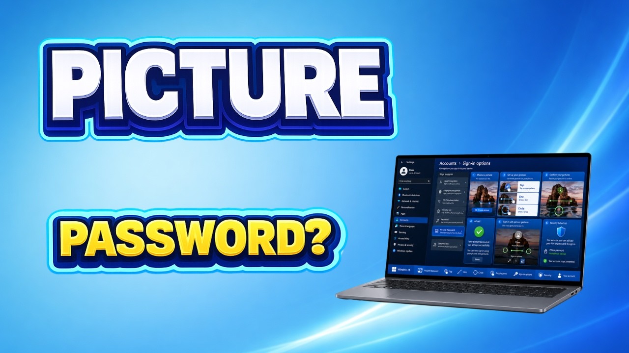 Windows 11 Picture Password Explained: Sign In with Gestures on an Image