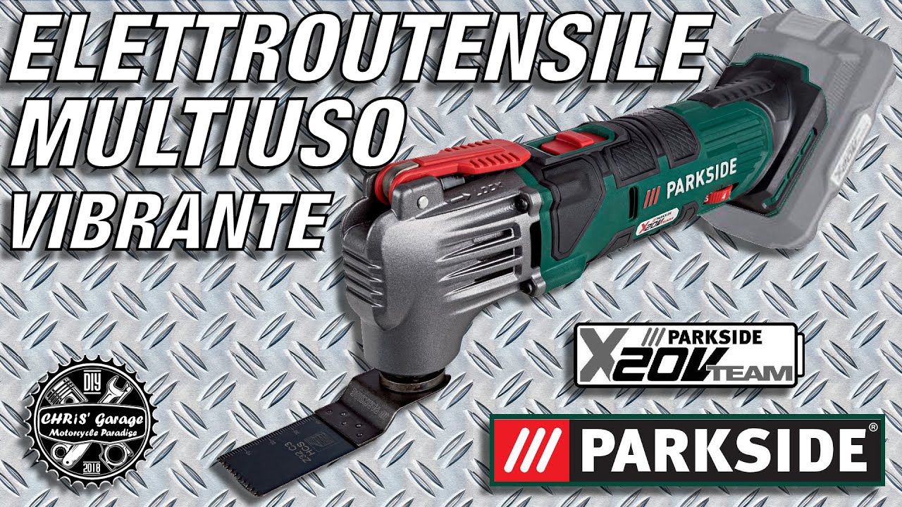 Utensile Multiuso 20V Oscillante Multifunzione PARKSIDE PAMFW 20-Li A1
