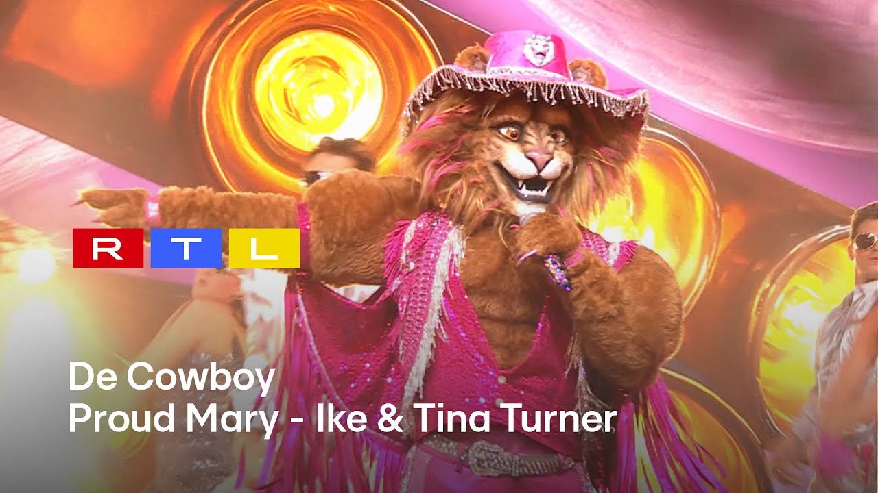 De Cowboy zorgt voor tranen met Tina Turner-klassieker ‘Proud Mary’ | The Masked Singer