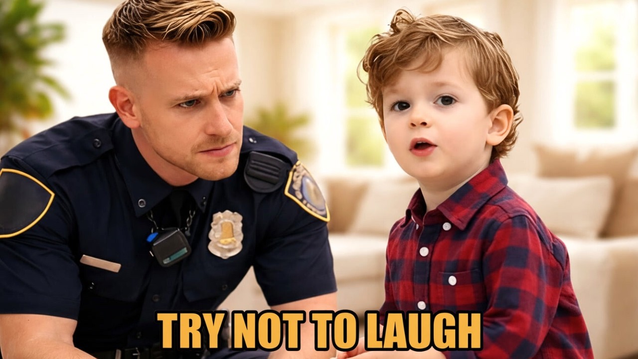 You Laugh = You LOSE!🤣Baby vs Police Officer Funniest Moments 2026