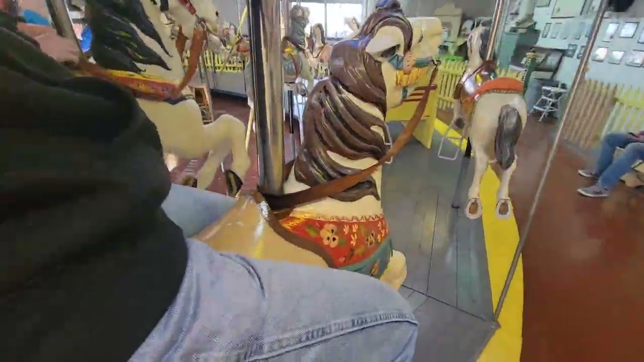 The High School Band (TI006) Perkasie Carousel Band Organ On-Ride POV
