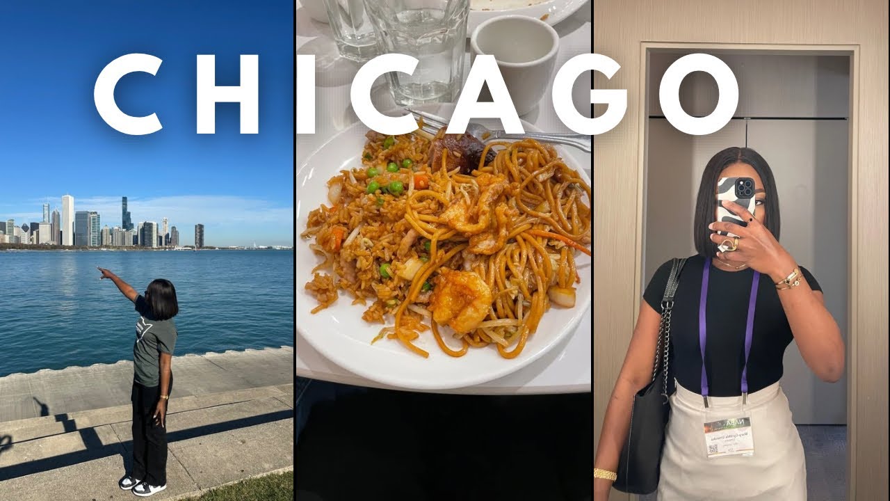 VLOGMAS DAY 1 | TWO DAYS IN CHICAGO| TRAVEL VLOG| NORTHERLY ISLAND, NABALINK CONFERENCE, GYM, & MORE