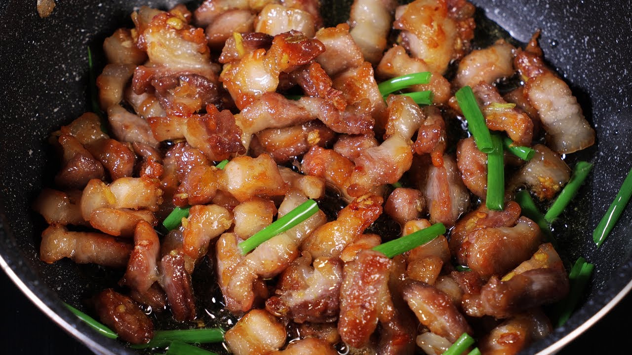 Thịt Ba Chỉ Chi&ecirc;n Nước Mắm - C&aacute;ch L&agrave;m Thịt Chi&ecirc;n V&agrave;ng Mềm Ngon Kh&ocirc;ng Bị Kh&ocirc; Cứng