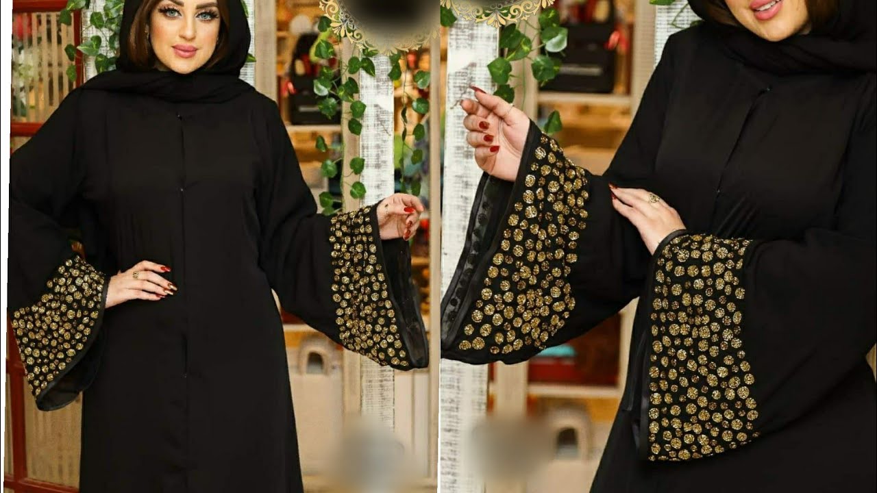 مع احدث صيحات العبايات ستايل خليجي 2022 ❤ latest abaya Dubai fashion 2022