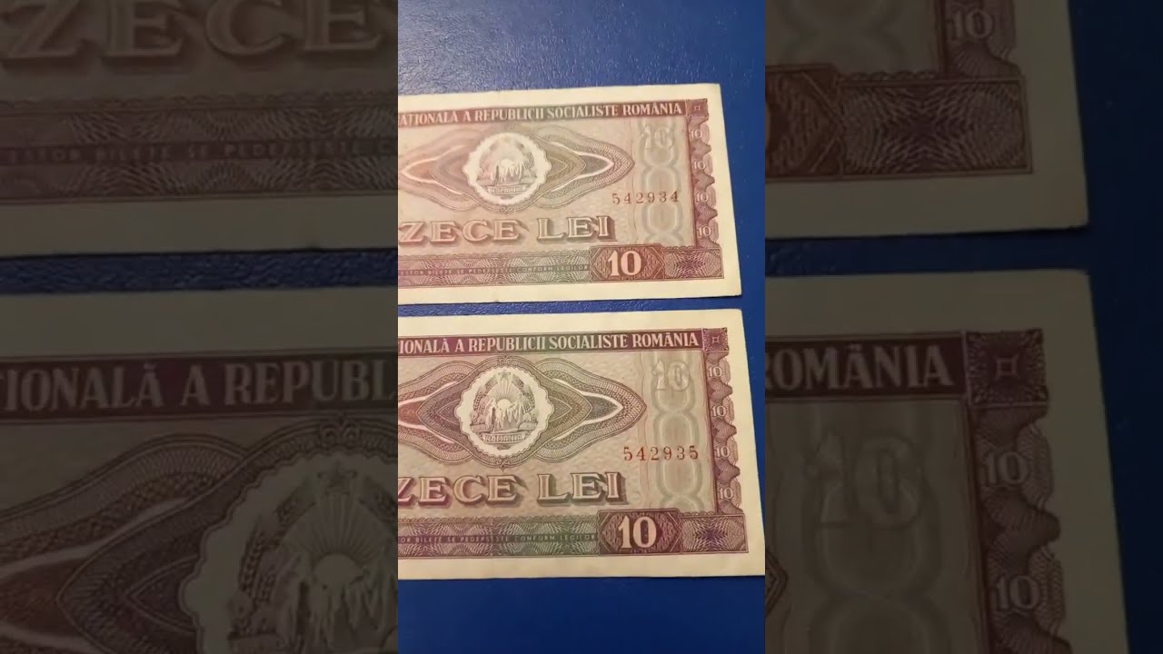 INCREDIBIL! Bancnota de 10 lei 1966 RSR se vinde cu 10.000 Euro  pe OLX! 