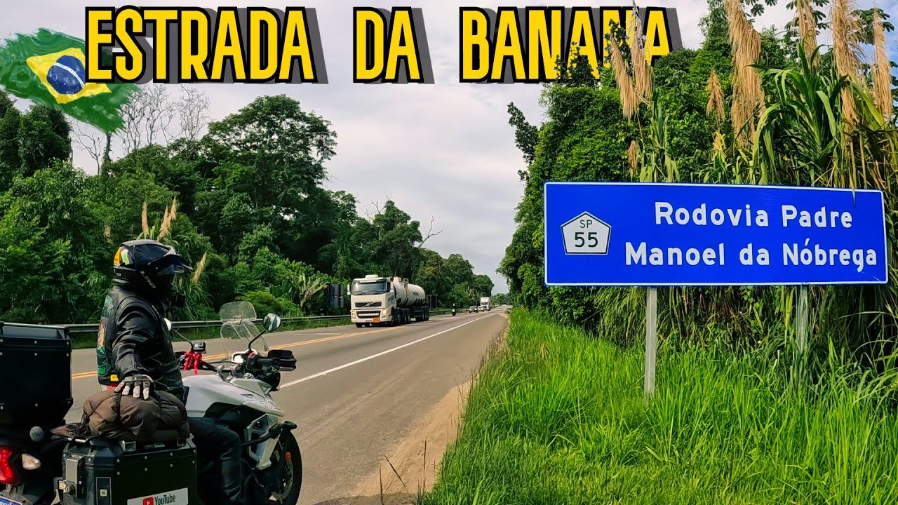La Carretera que Huele a Fruta 🍌ESTRADA DA BANANA  🛵 Donde el Camino se Viste de Verde