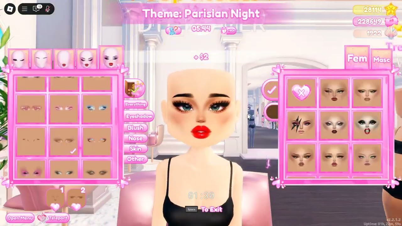 24 ITEMS ON ONLY ROBLOX DRESS TO IMPRESS)