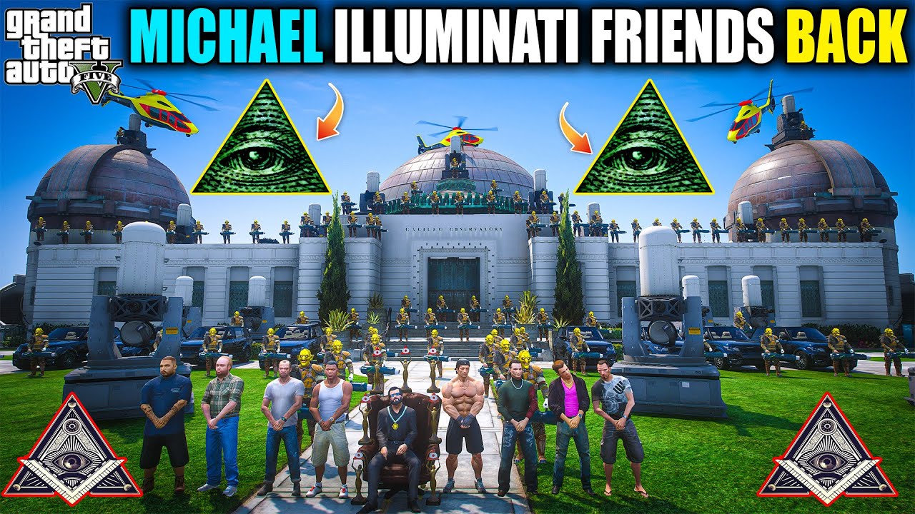 MICHAEL ILLUMINATI SELLING NEW AIR DEFENCE SYSTEM | GTA V GAMEPLAY | GTA 5