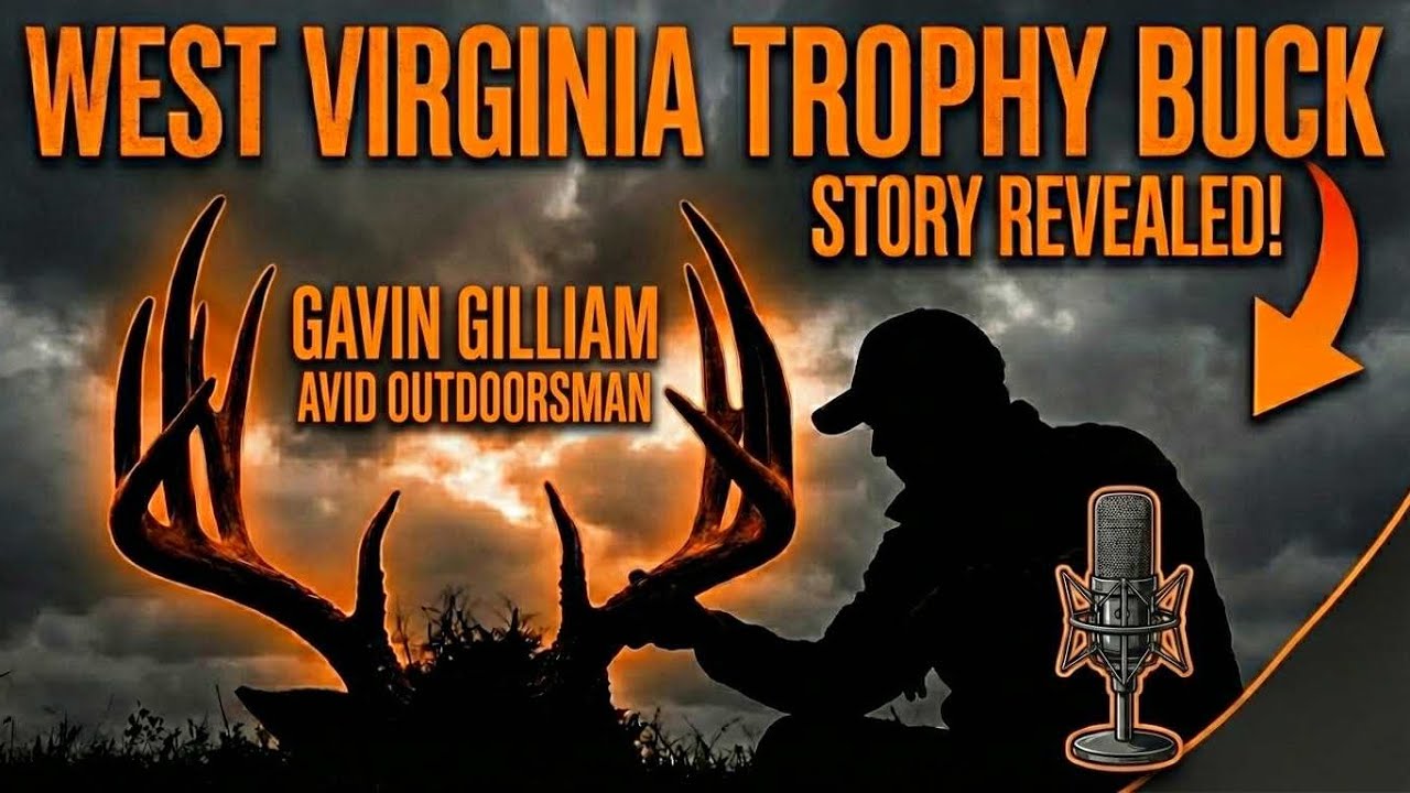 Gavin Gilliam talks about his Trophy West Virginia Buck Harvest #podcast #bowhunting #bigdeer #wv 